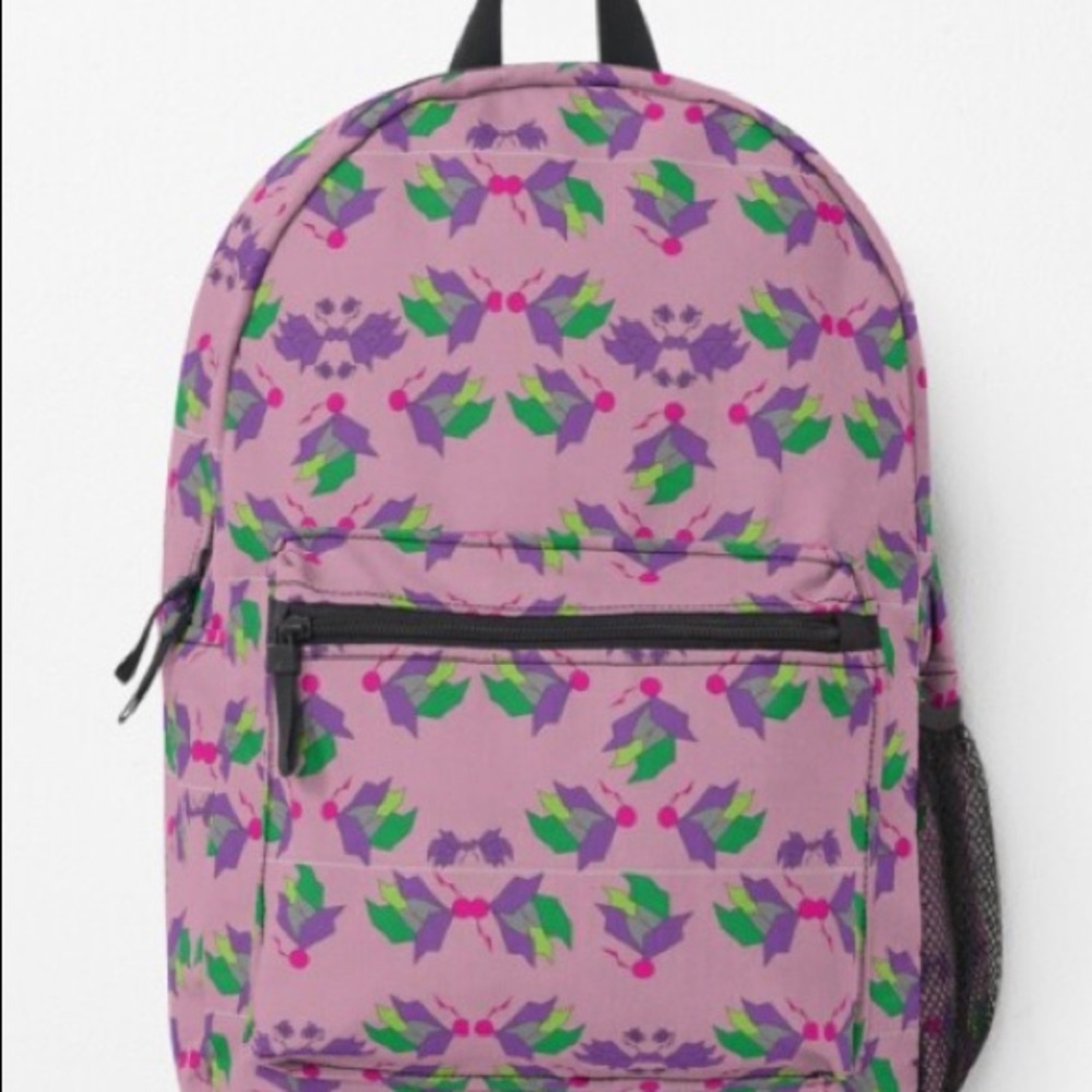 A custom made backpack